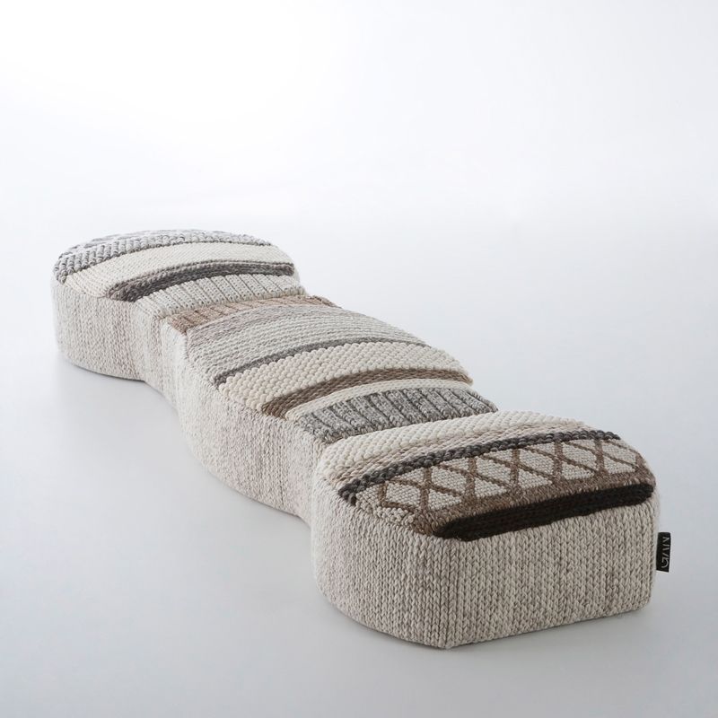 Pouf MANGAS GLOBO Naturales GAN