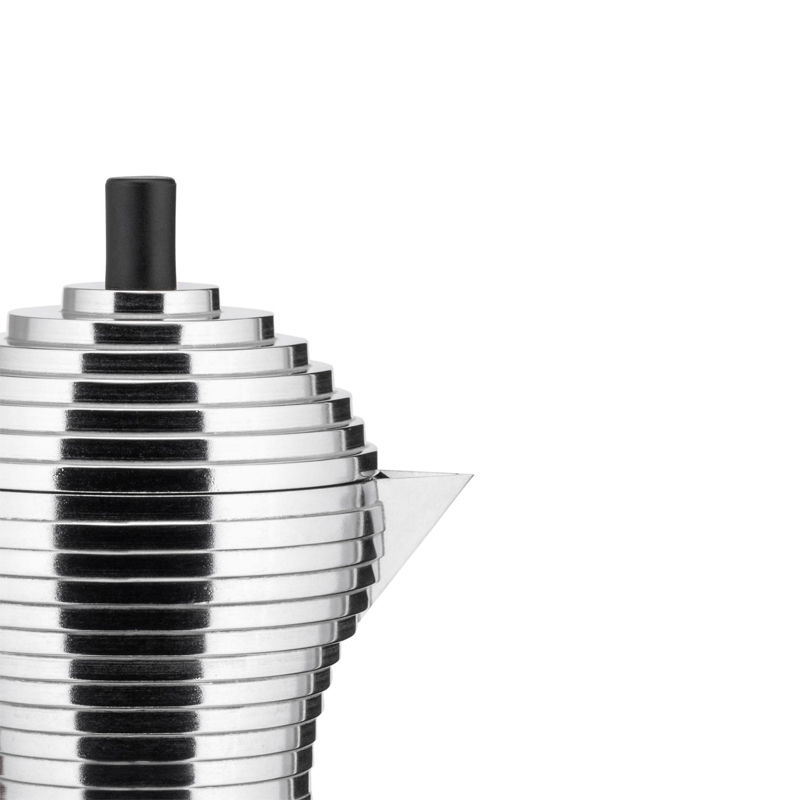 Café & Thé Cafetière expresso PULCINA 6 tasses Noir ALESSI