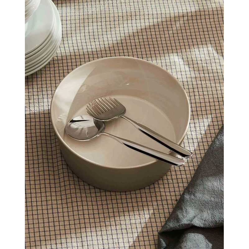 Couvert Couverts à salade COLLO-ALTO Inox ALESSI