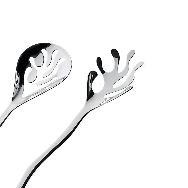 Couvert Couverts à salade MEDITERRANEO Inox ALESSI