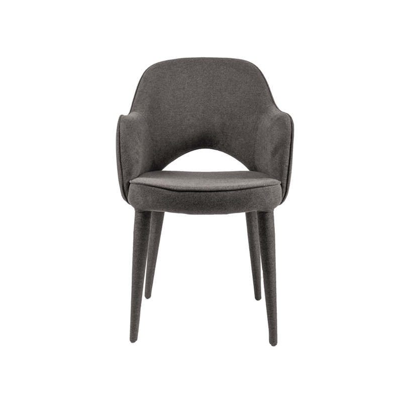 Chaise COSY Gris foncé POLS POTTEN