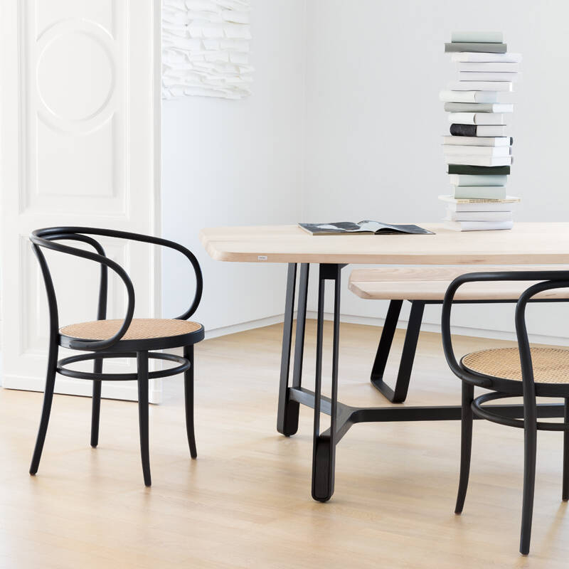 Chaise 209 Noir THONET