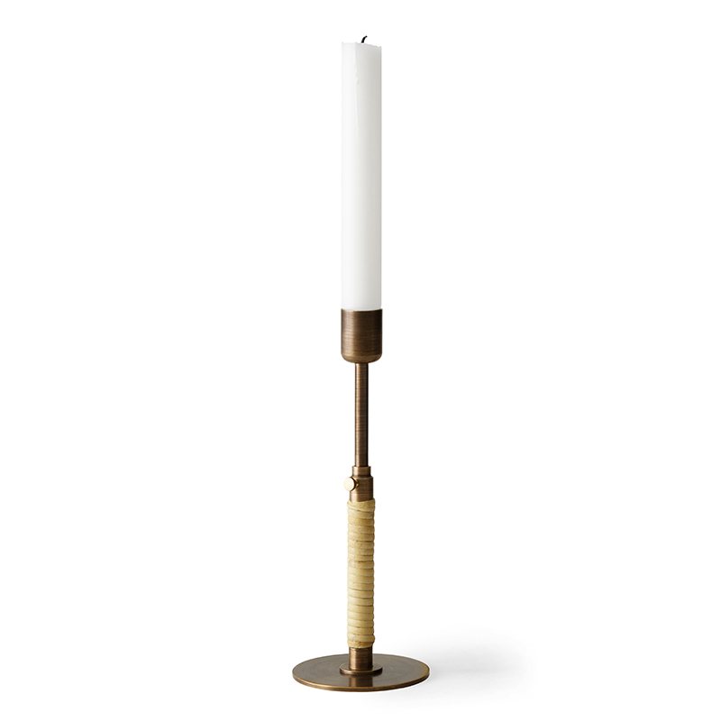 Photophore, bougeoir et bougie Bougeoir DUCA Laiton bruni AUDO COPENHAGEN