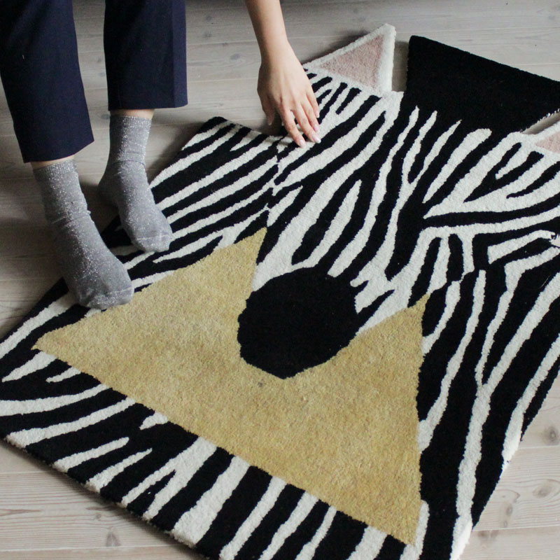 Textile enfant Tapis ZEBRA EO
