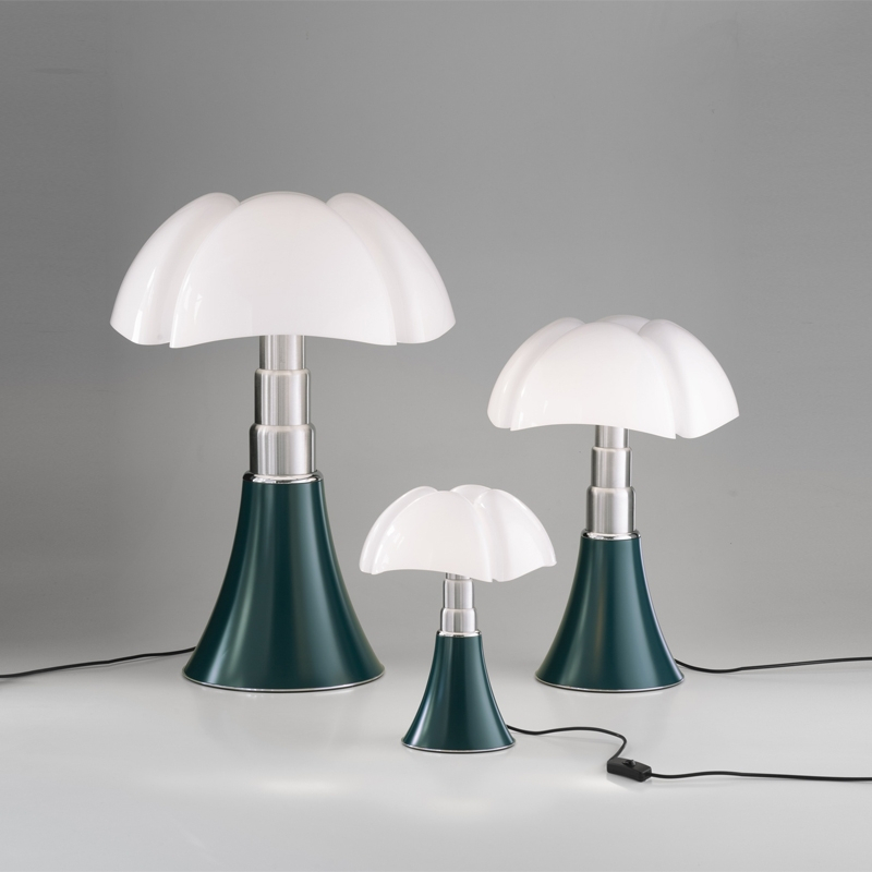 Lampe à poser PIPISTRELLO MEDIO Vert agave MARTINELLI LUCE
