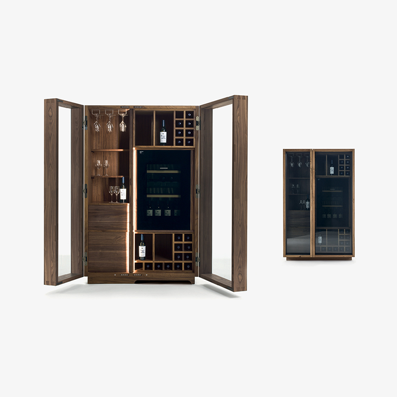 Meuble de rangement CAMBUSA WINE GLASS Noyer RIVA 1920