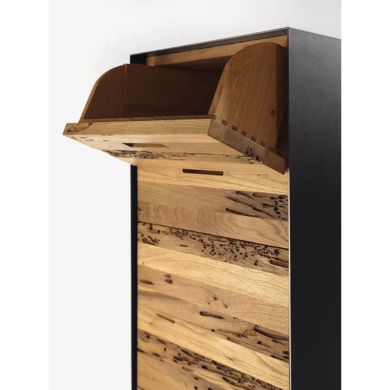 Meuble de rangement RIALTO TOWER 2 Noir / Briccola RIVA 1920