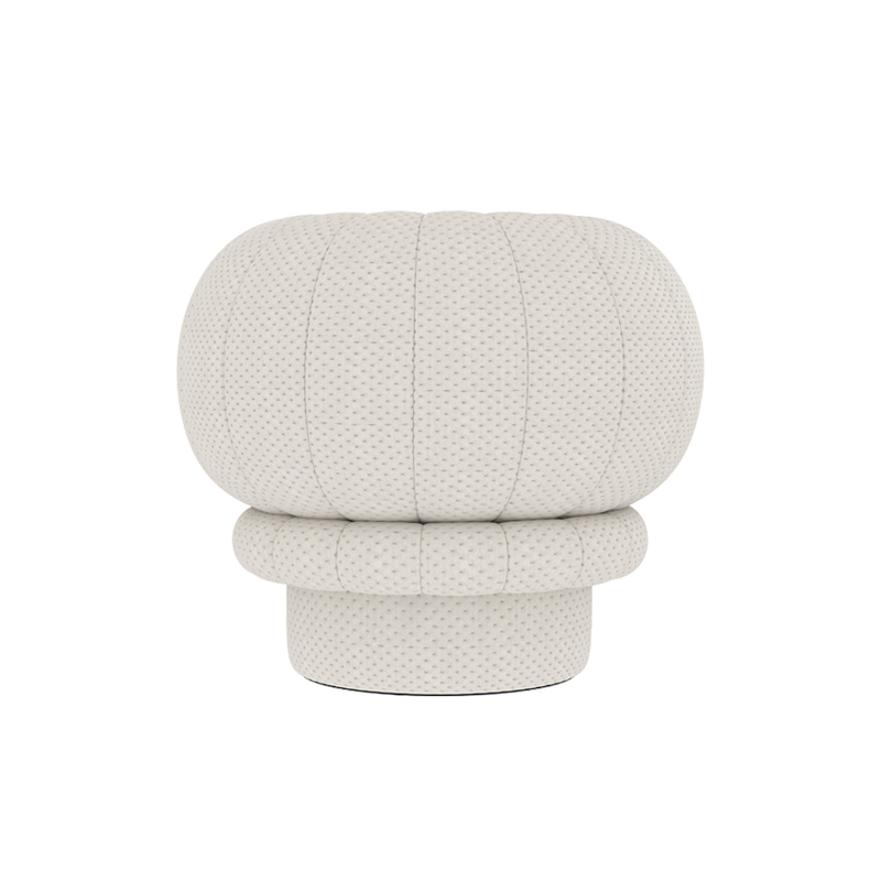 Pouf CLAUDIE Gris perle HARTO