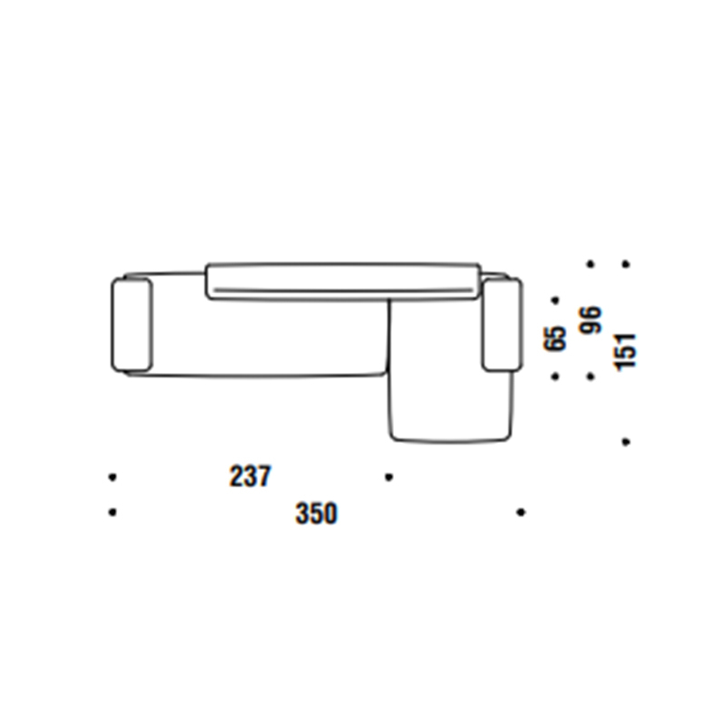 Canapé MR LOVELAND Orsetto 01/02 MOROSO