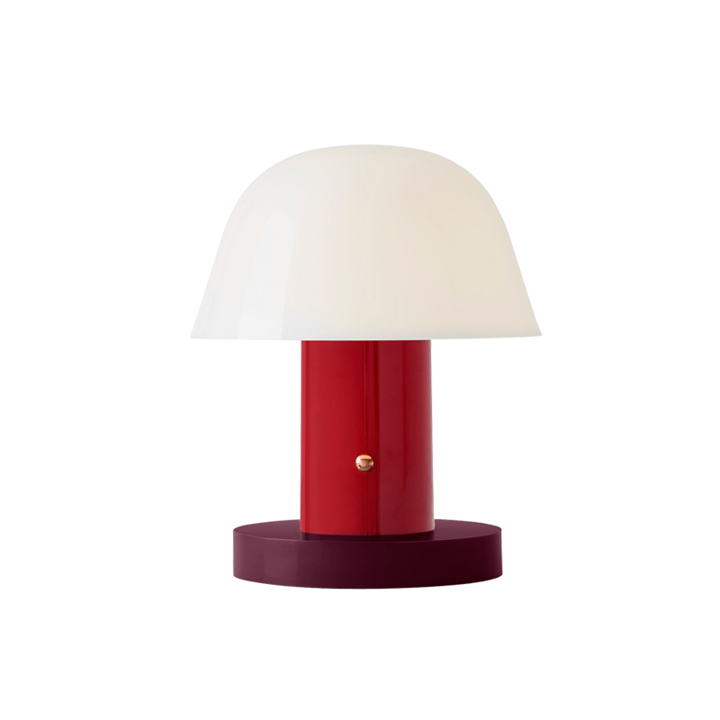 Lampe à poser SETAGO JH27 Bordeaux/ raisin AND TRADITION