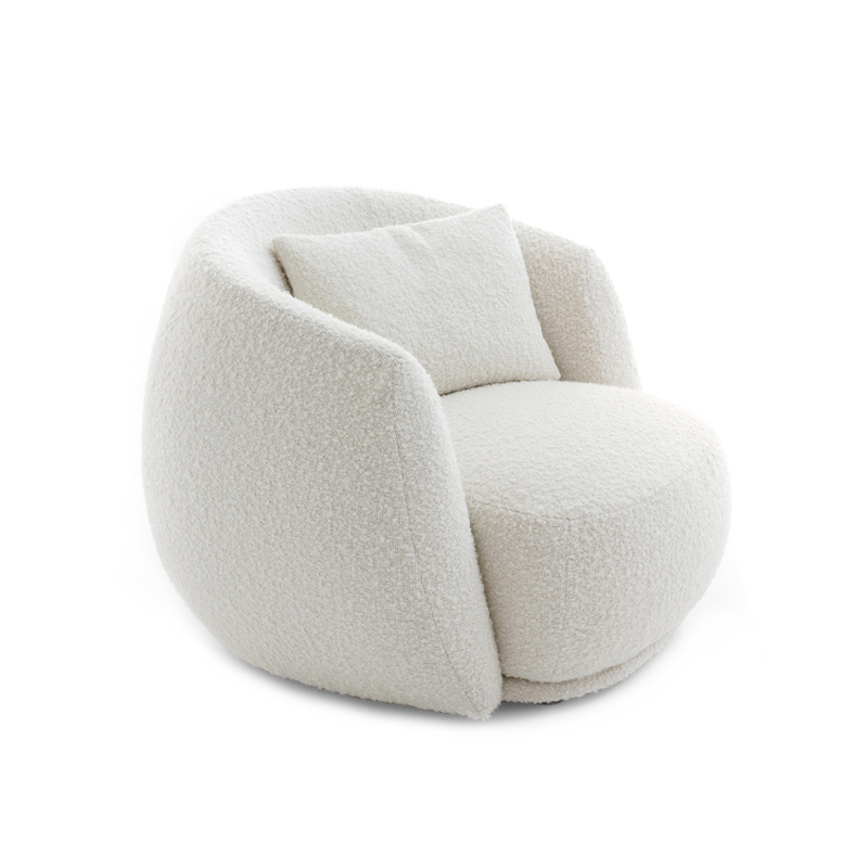 Fauteuil PACIFIC Gorky snow 01 MOROSO