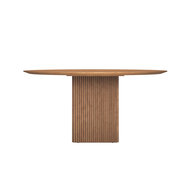 Table TEN ROUND Chêne huilé DK3