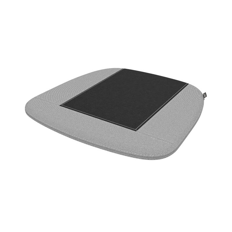 Coussin Coussin d'assise SOFT SEAT Type A Plano 05 blanc crème/gris sierra VITRA