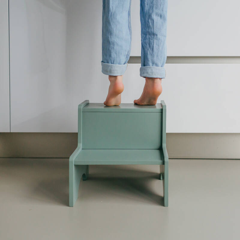 Jouet & accessoires enfant Marchepied STEP UP Vert olive NOFRED