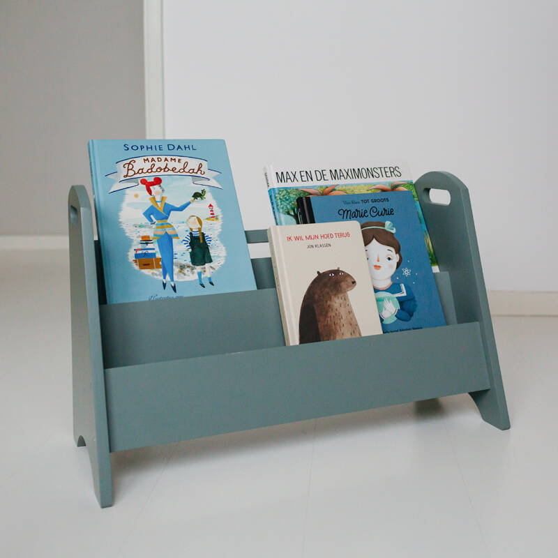 Rangement enfant Rangement livres BOOK HOLDER Vert olive NOFRED