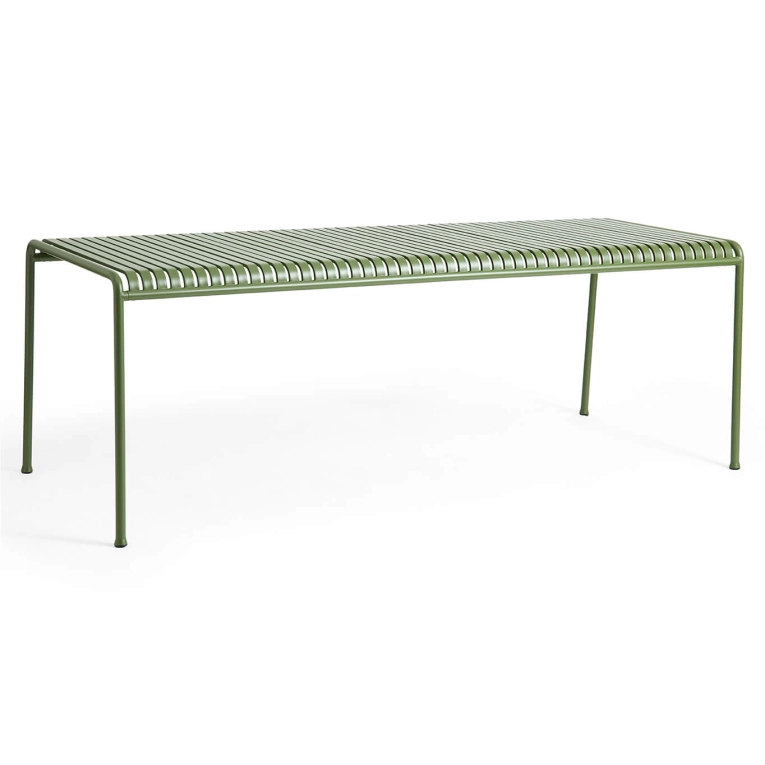 Table extérieure PALISSADE L 220 Vert olive HAY