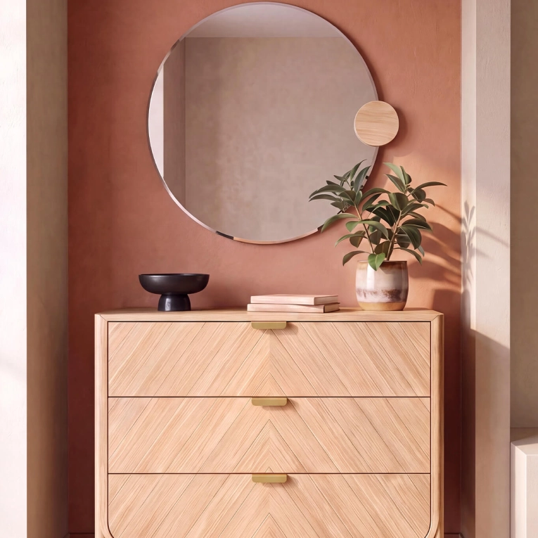 Miroir SONIA Ø 90 Verre HARTO
