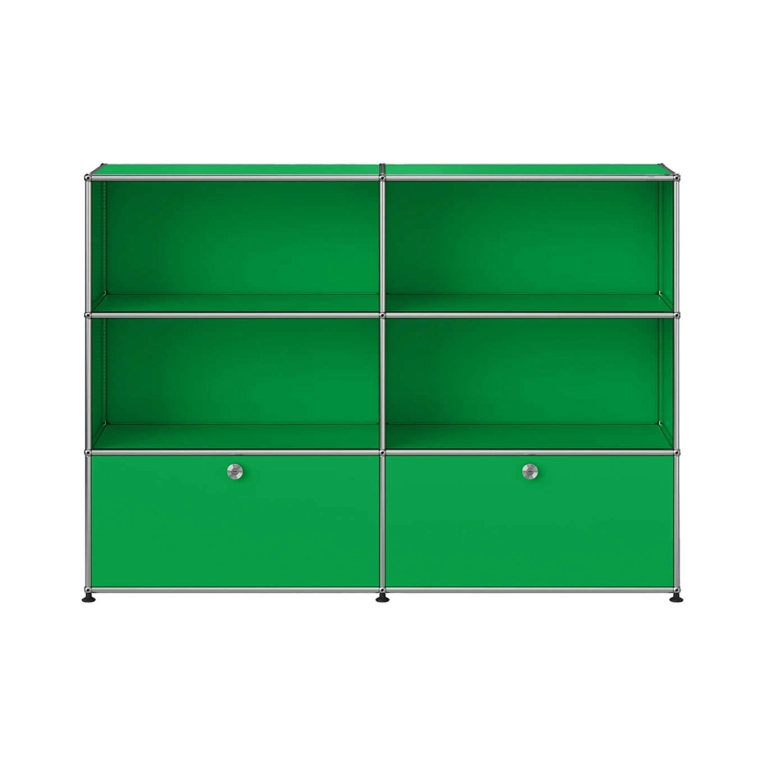 Meuble de rangement USM HALLER M65 Vert USM USM HALLER