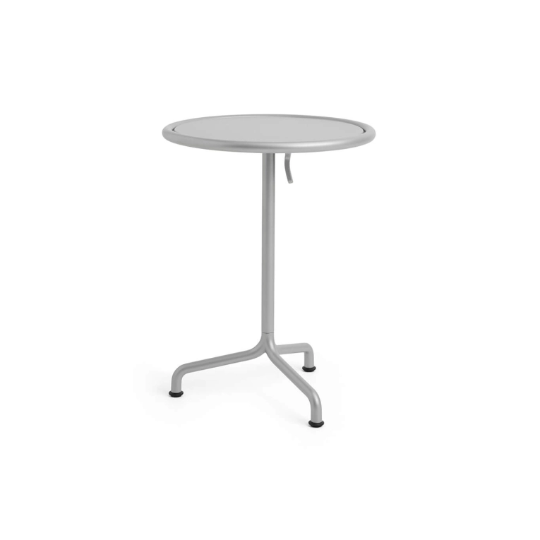 Outdoor Table DEVILLE Ø55 Silver HAY