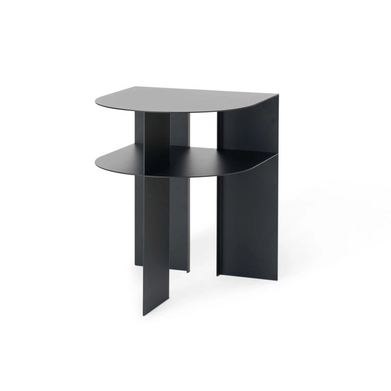 Table d'appoint guéridon RAND Noir NEW WORKS