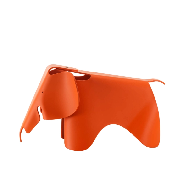 Eames elephant RE rouge orange 2