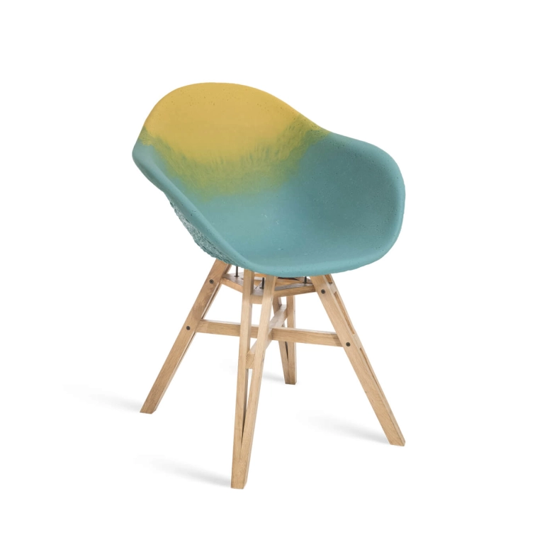 Chaise GRAVENE 6.7 Paille Brume MAXIMUM