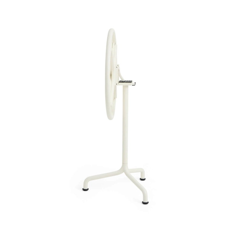 Outdoor Table DEVILLE Ø55 White HAY