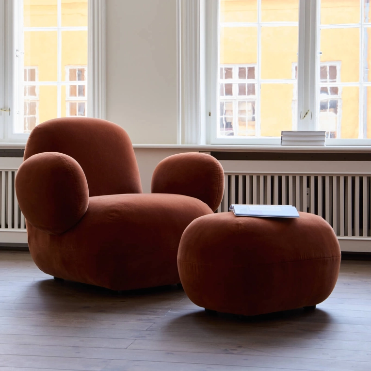 Pouf TOE Rouille 101 COPENHAGEN