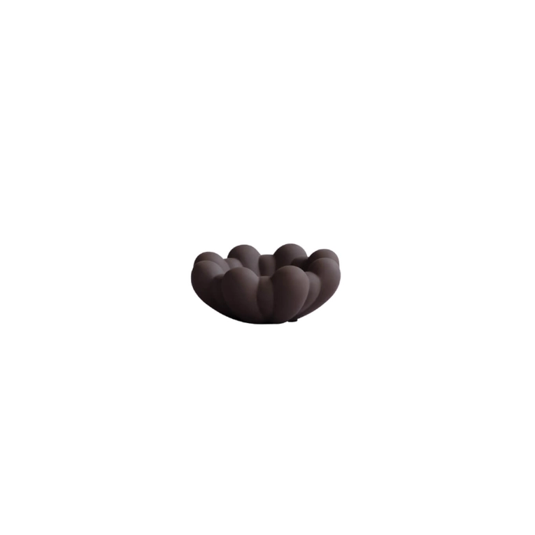 Centre de table & corbeille BLOOM TRAY mini Marron chocolat 101 COPENHAGEN