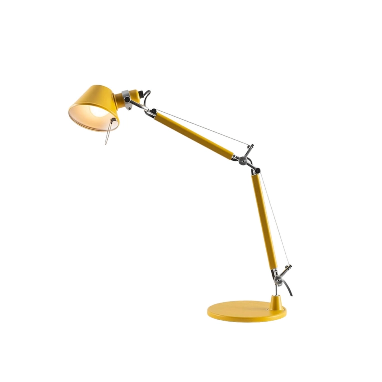 Lampe de bureau TOLOMEO MICRO COLOR MATTE Jaune ARTEMIDE