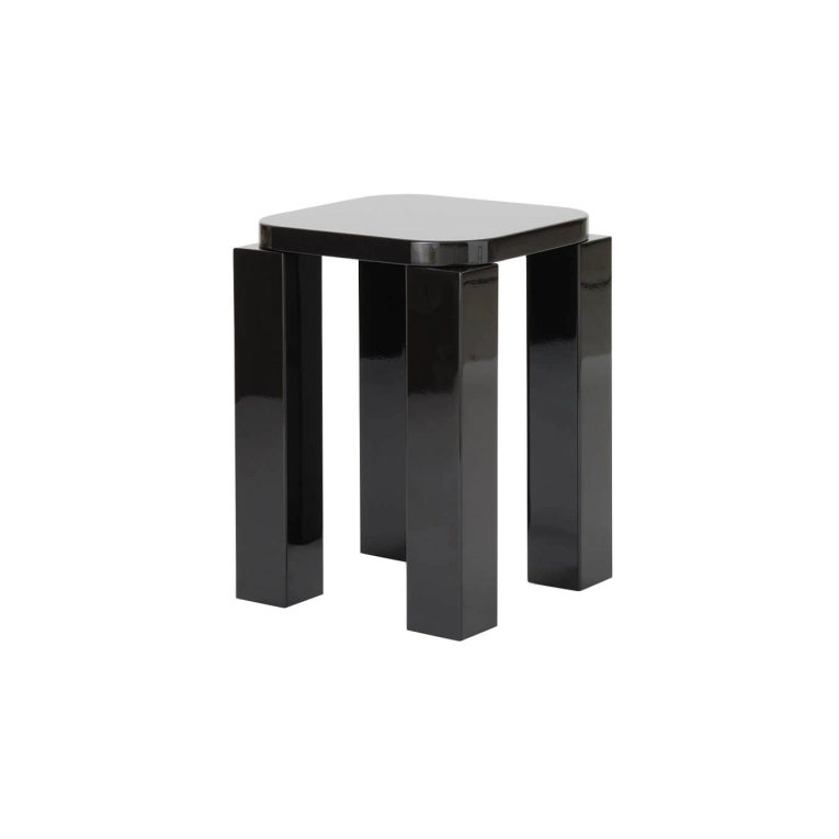 Tabouret ATLAS laqué Espresso NEW WORKS