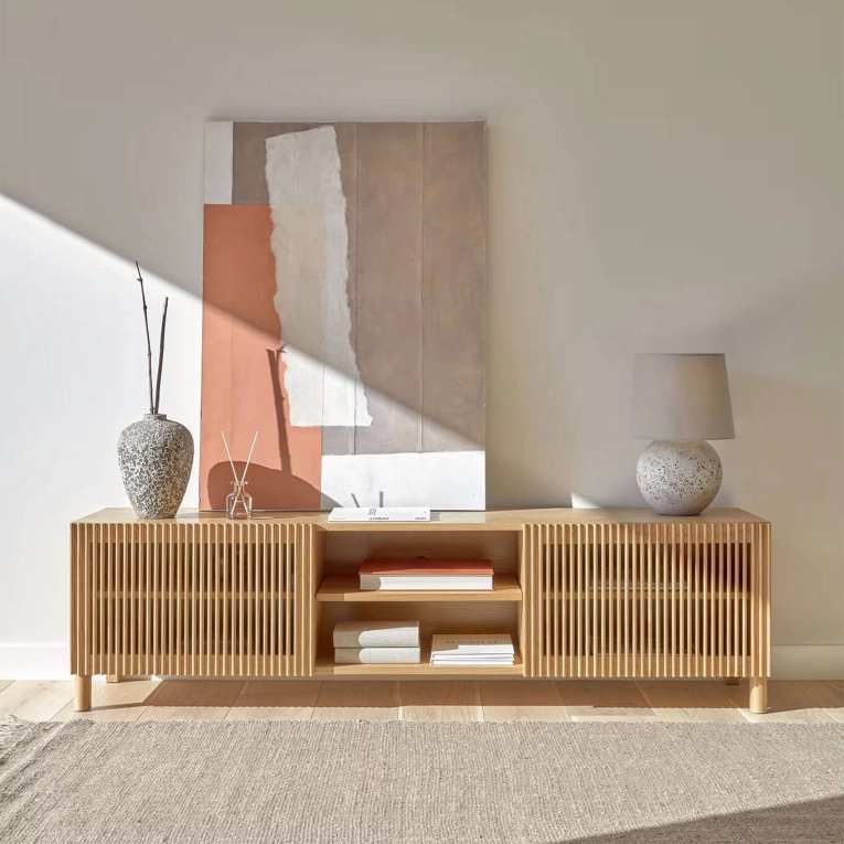 BEYLA L 180 Chêne KAVE HOME