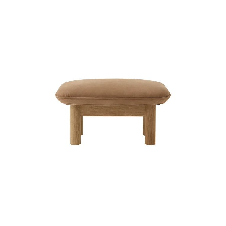 Pouf BRASILIA Chêne/ Dunes Camel 21004 AUDO COPENHAGEN