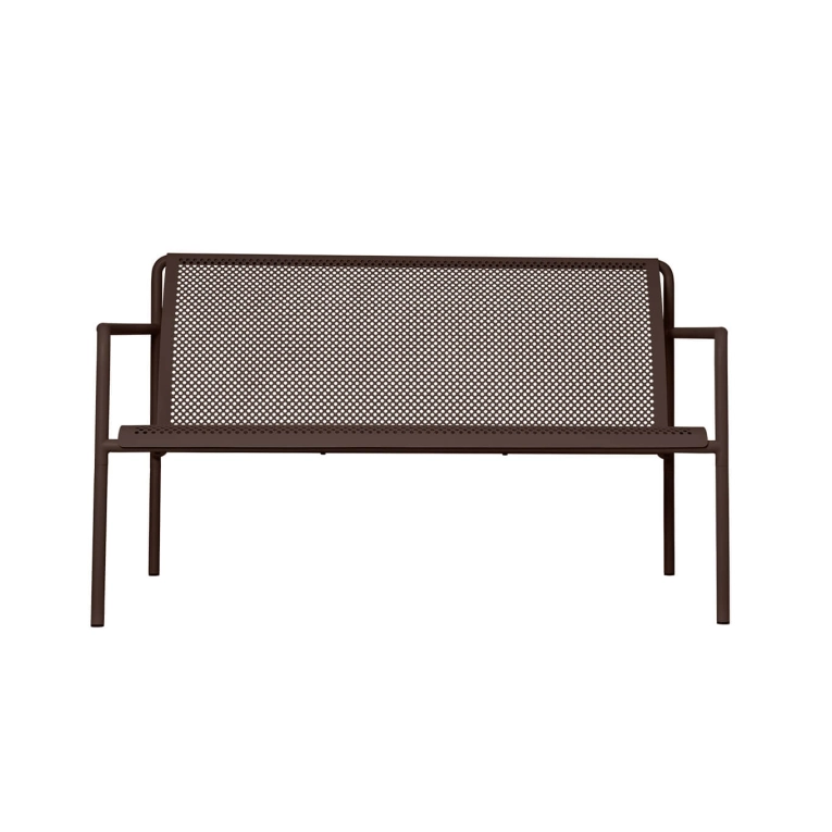 Canapé extérieur DAPPLE Lounge L 131 Chocolat Noir FERM LIVING