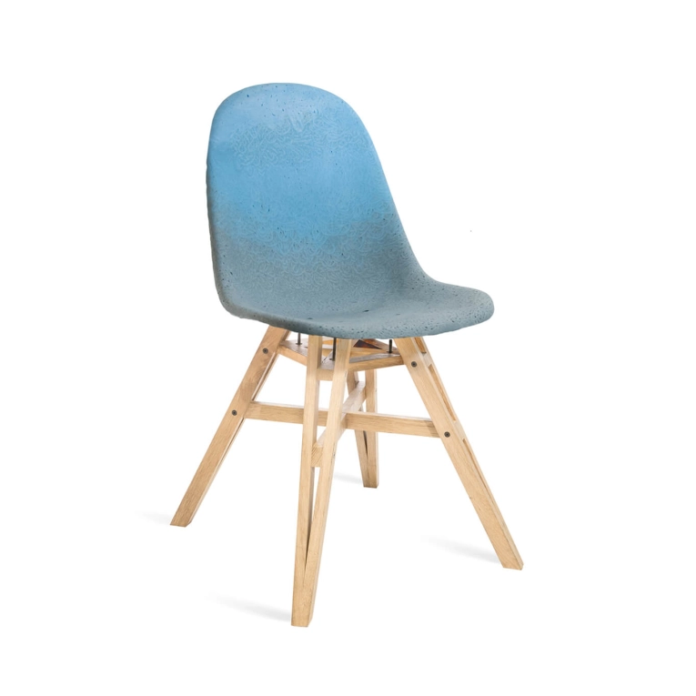 Chaise GRAVENE 5.5 Bleu Perle MAXIMUM