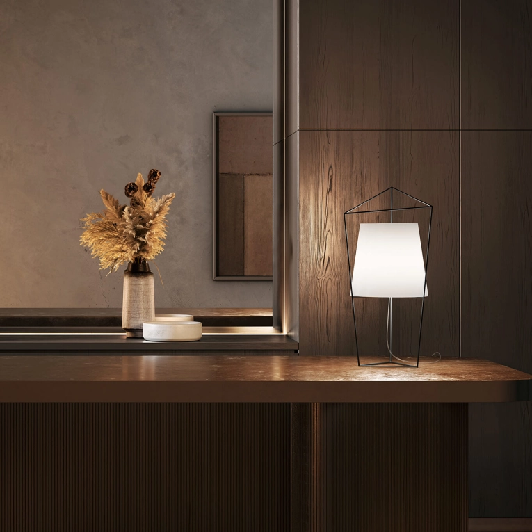 Lampe à poser TATU Noir KDLN