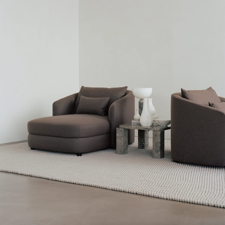 Tapis KNOT 300x400 Gris chaud NEW WORKS