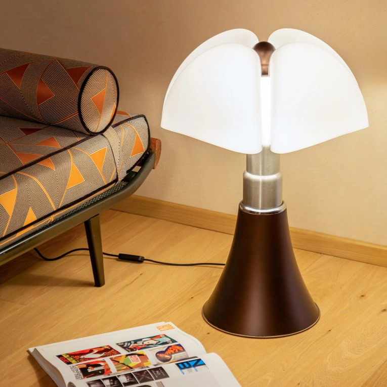 Lampe à poser PIPISTRELLO Bronze MARTINELLI LUCE