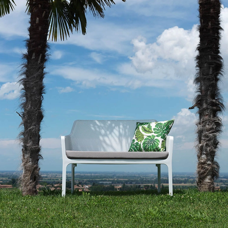 Banc extérieur NET Blanc NARDI