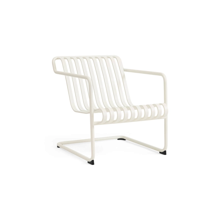 Outdoor Lounge Chair PALISSADE CANTILEVER Lounge White HAY