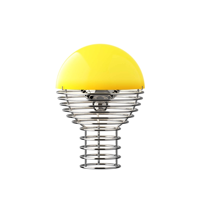Lampe sans fil WIRE PORTABLE Ø 18 Jaune VERPAN
