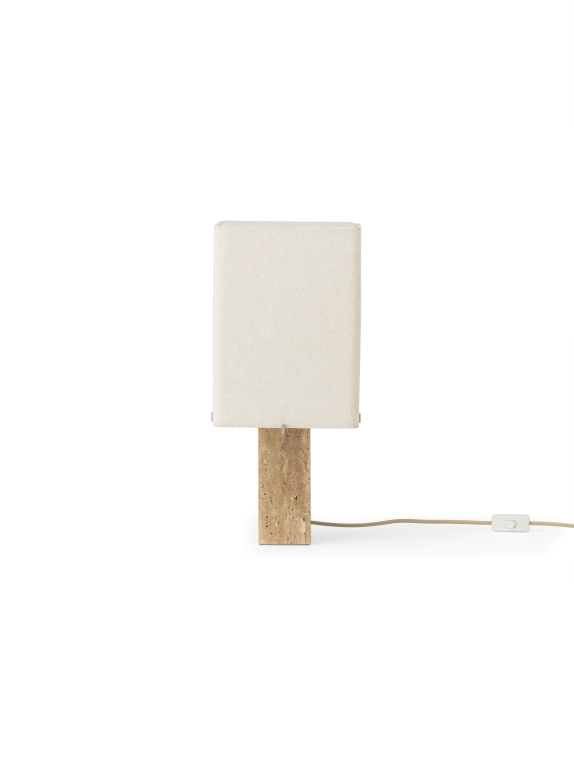 Lampe à poser NONNA H 49 cm Travertin AUDO COPENHAGEN
