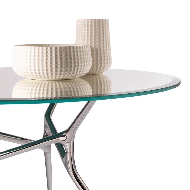 Table BRANCH Ø 130 Miroir CAPPELLINI