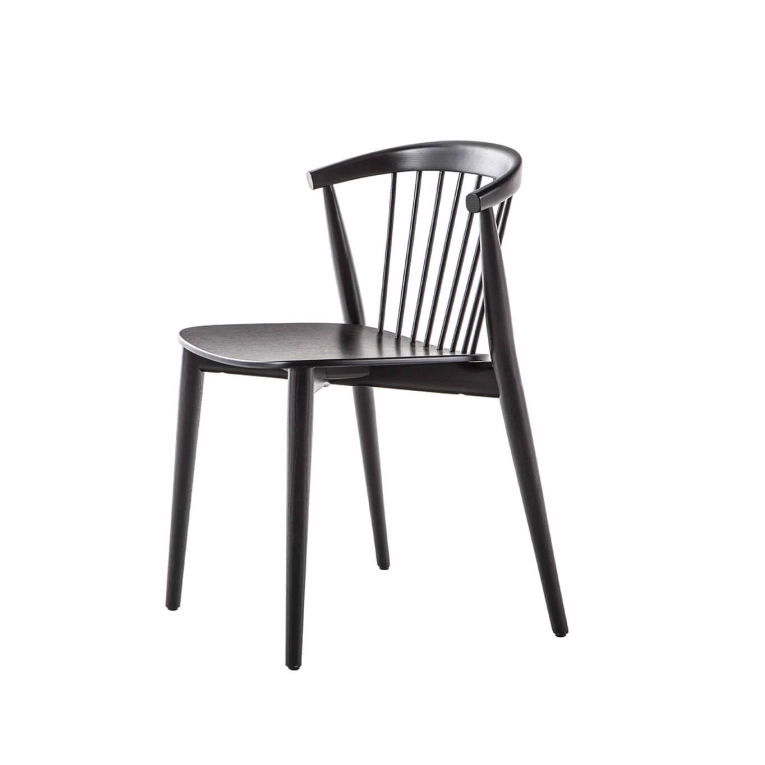 Chaise NEWOOD Noir CAPPELLINI