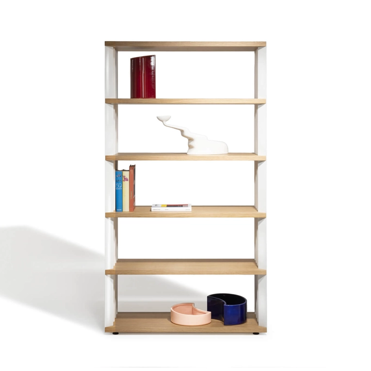 Shelving Z24 BOOKS Talc ZANOTTA