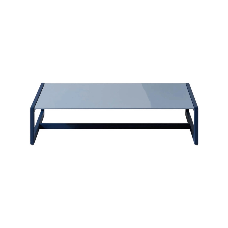 Table basse extérieure CARLOTTA L 131 Bleu cobalt CASSINA