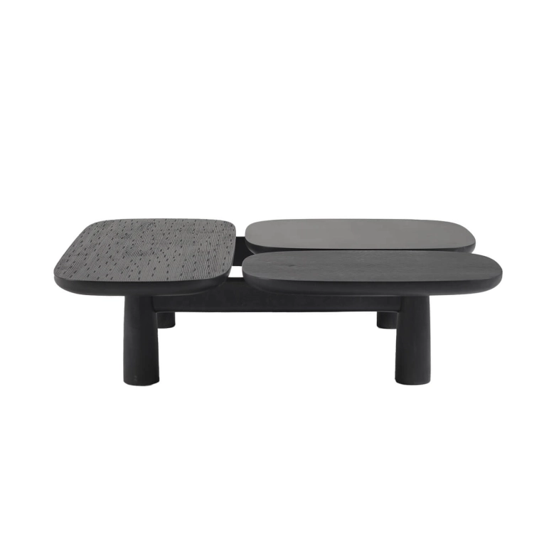 Table basse SINYA Érable noir ZANAT