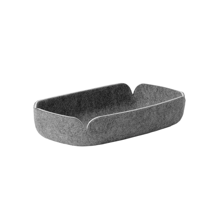 Petit rangement RESTORE TRAY 28x15,5 Gris melange MUUTO
