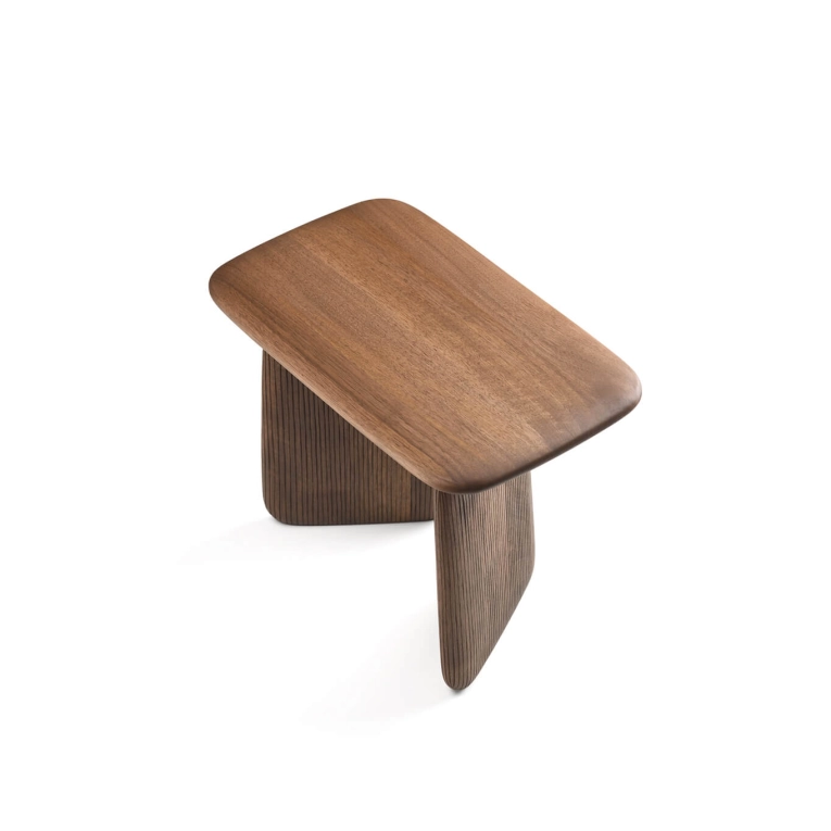 Stool STONEHENGE H 4O Walnut ZANAT