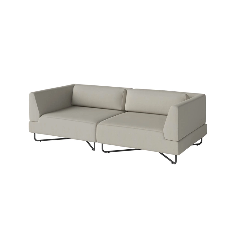 Canapé extérieur ORLANDO O2 2 modules Brezza Sand BOLIA